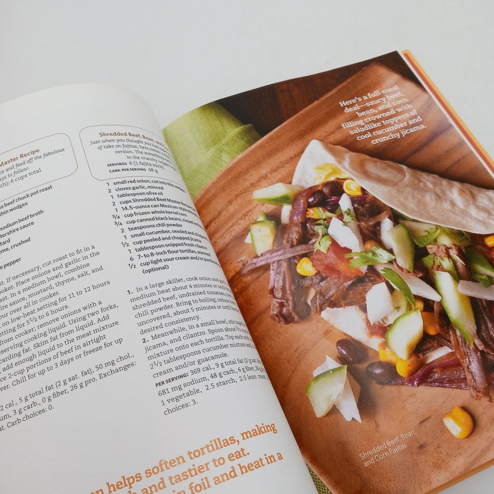 Diabetic Living Favorite Slow Cooker Recipes Cookbook Foodie Book Kitchen - Picture 5 of 8